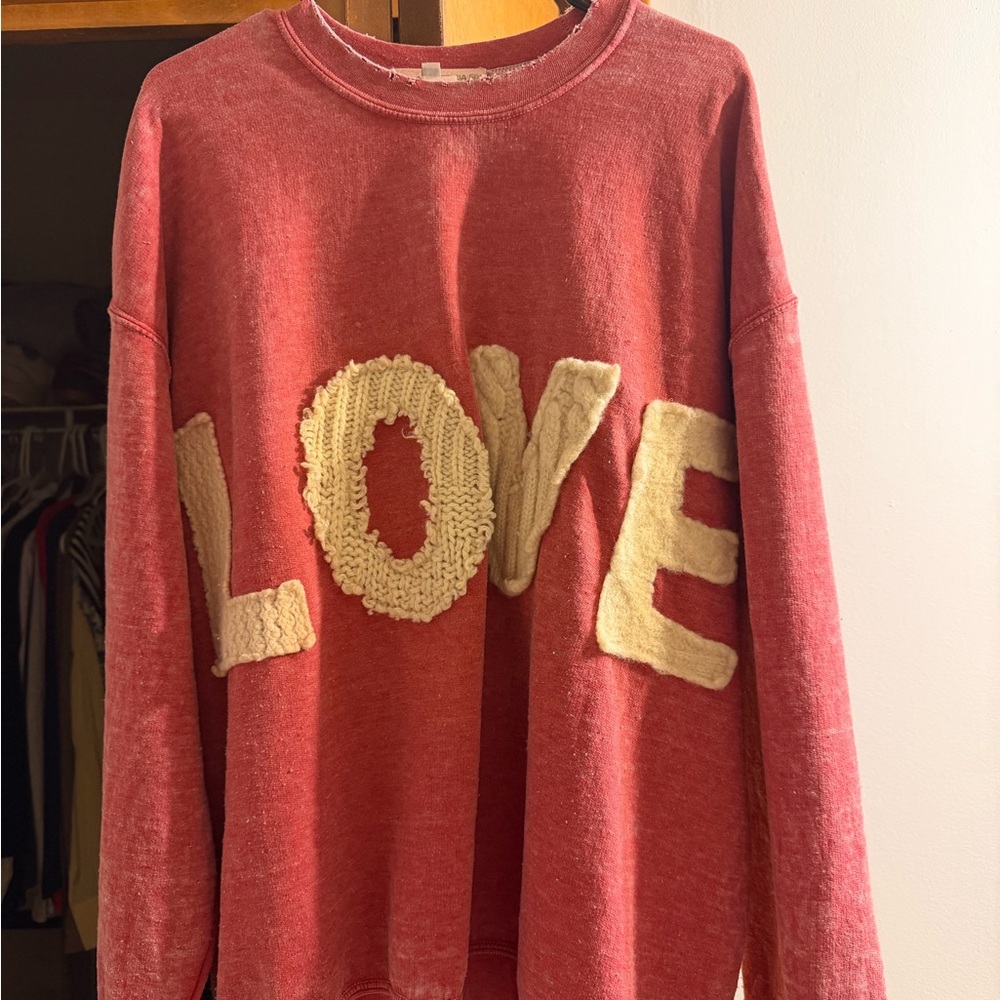 Magnolia pearl LOVE sweater
